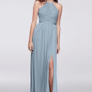 David’s bridal lace bridesmaids dress, size 4